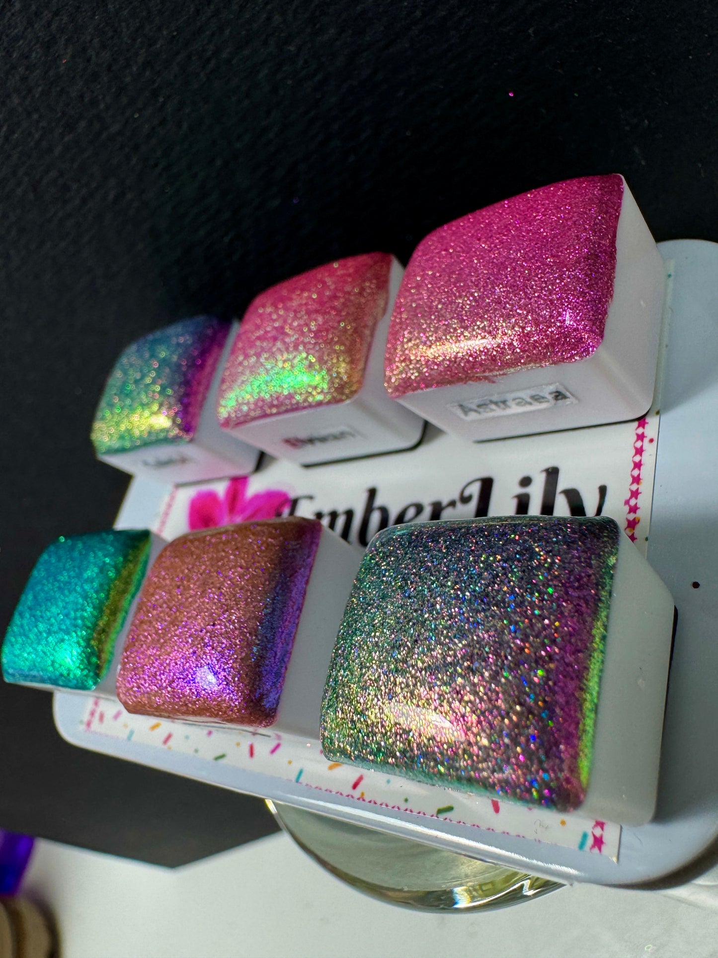 Ethereal Moonlight - Pastel Colorshift Watercolor Set of 6