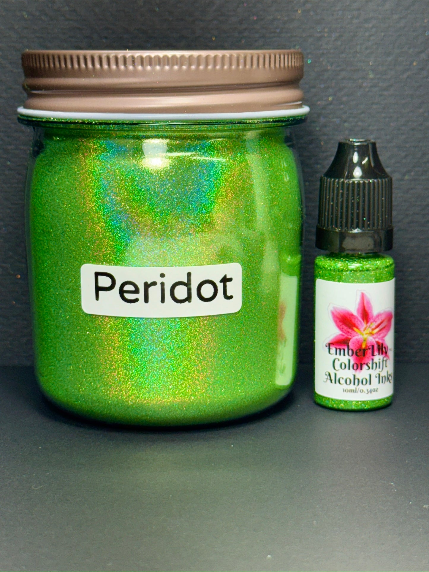 GEMS Inks is a series of Vivid Intense Laser Holographic Inks for Epoxy Resin Arts Crafts, alcohol ink art