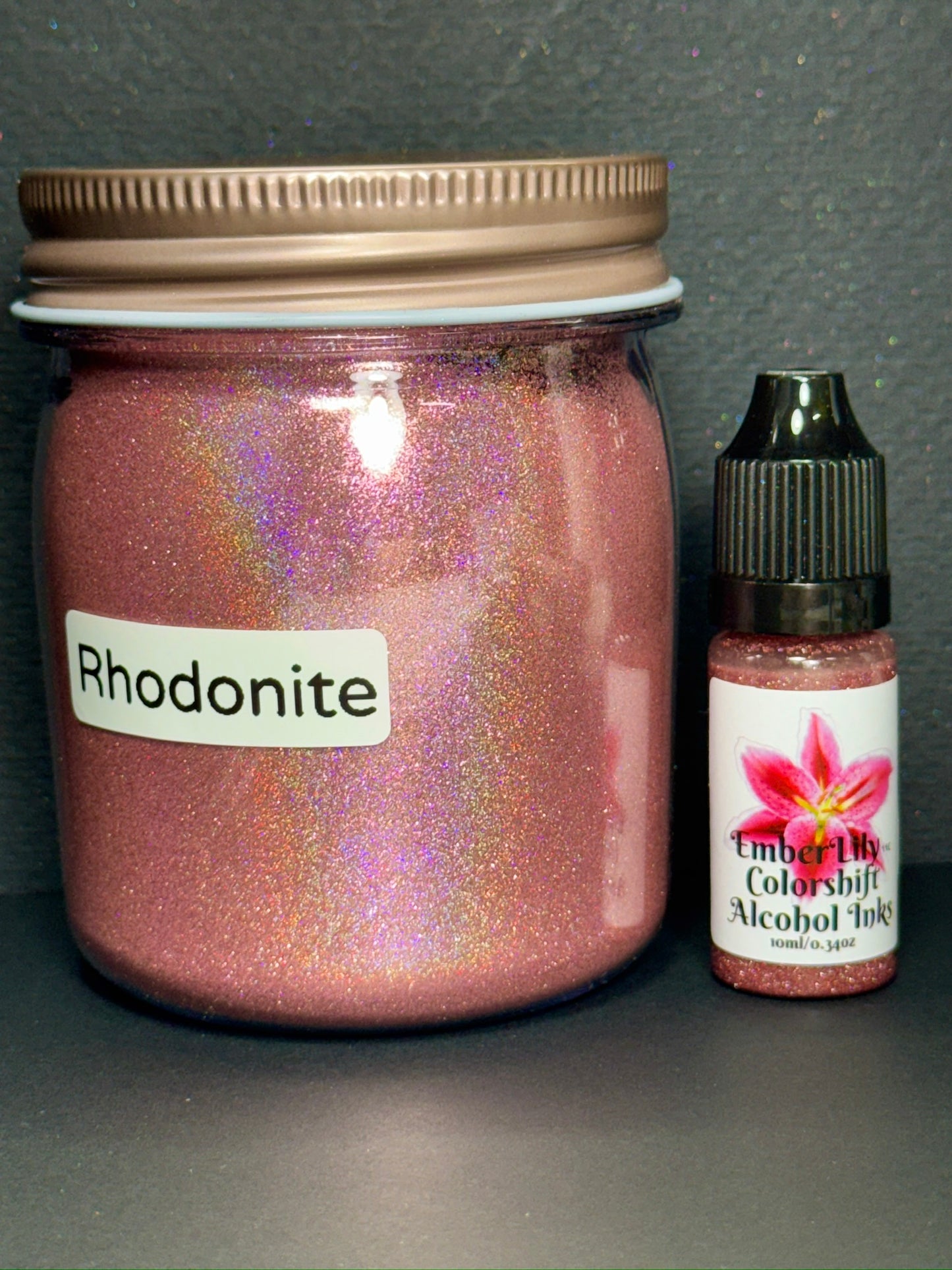GEMS Inks is a series of Vivid Intense Laser Holographic Inks for Epoxy Resin Arts Crafts, alcohol ink art