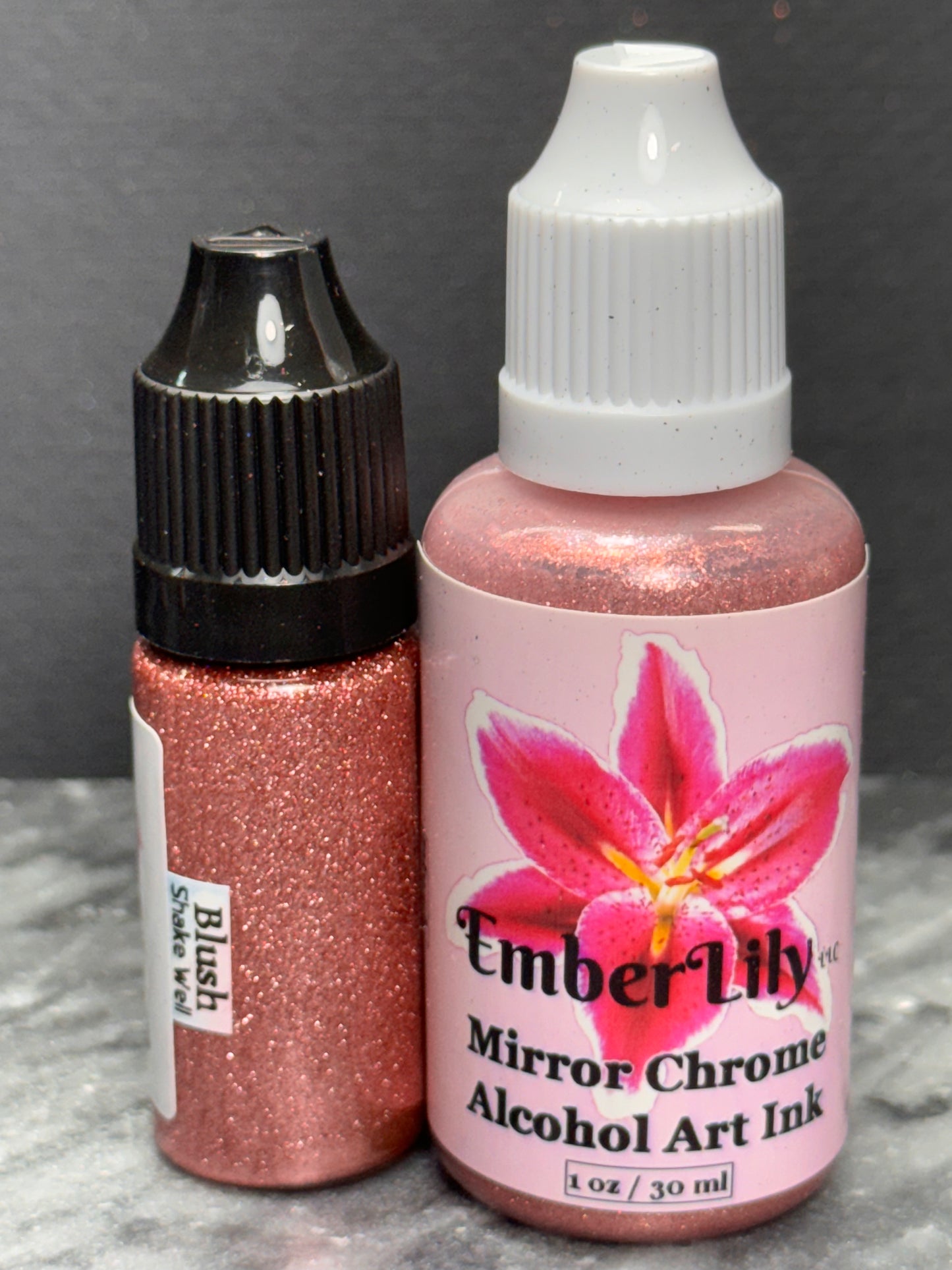 HOLIDAZE 8-Piece Mirror Chrome Alcohol Ink Set, Art Inks