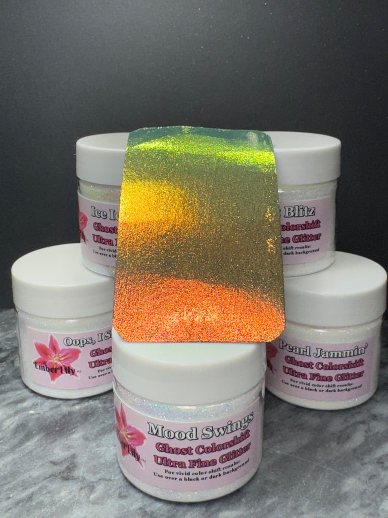 Ghost series of Magical Colorshift Crystals series of 6 Supershifter Chrome Hypershift Chameleon