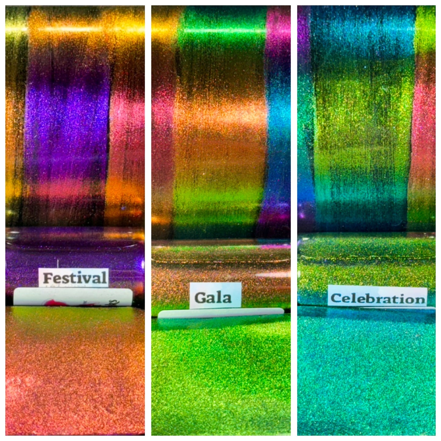 Mardi Gras ALCOHOL INKS Hypershift Chrome Colorshifts