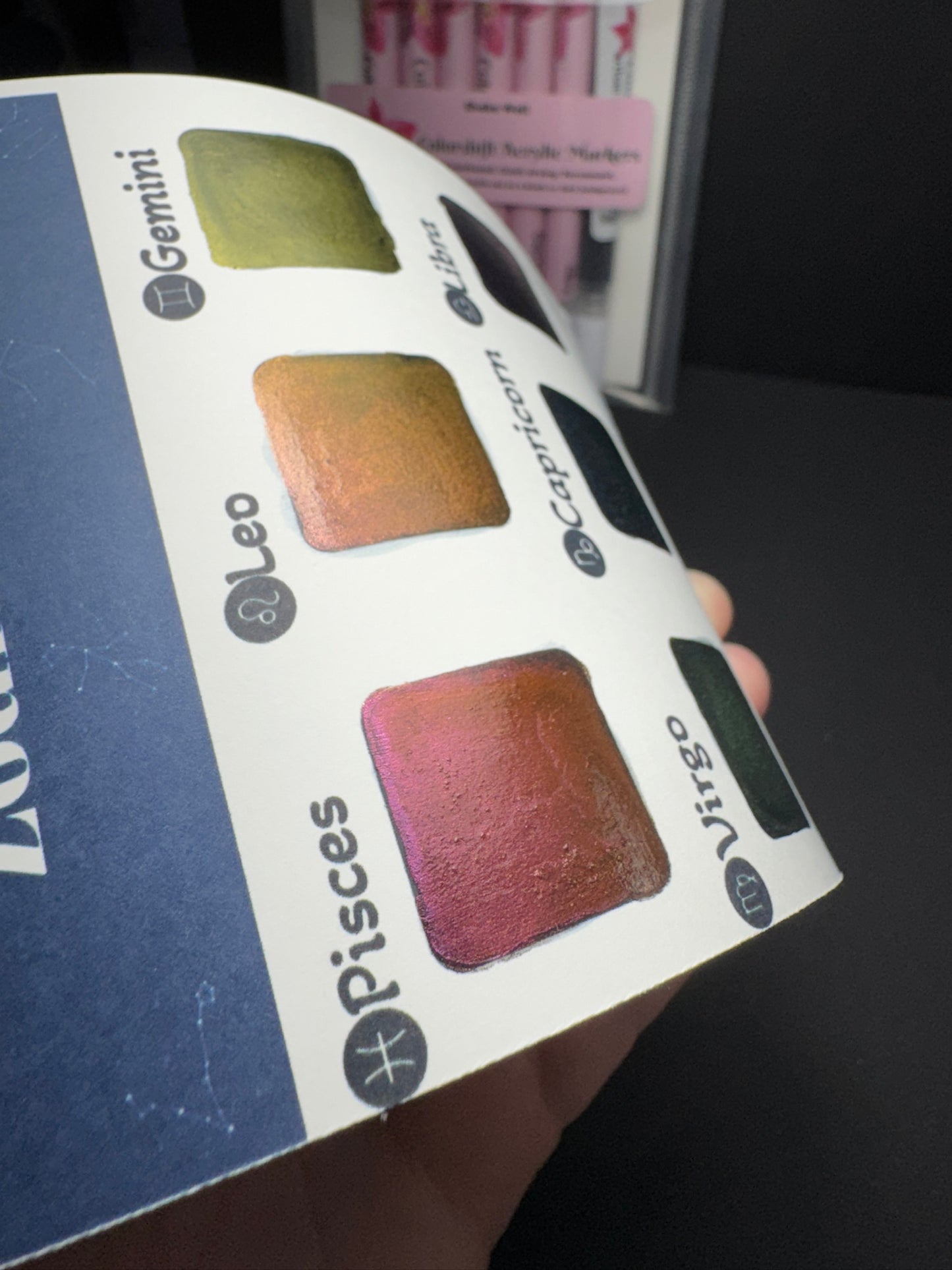 COLORSHIFT Acrylic Markers (Zodiac series 1) First of it's kind!!