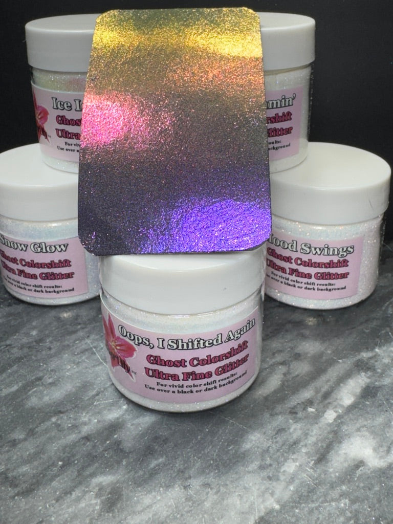 Ghost series of Magical Colorshift Crystals series of 6 Supershifter Chrome Hypershift Chameleon