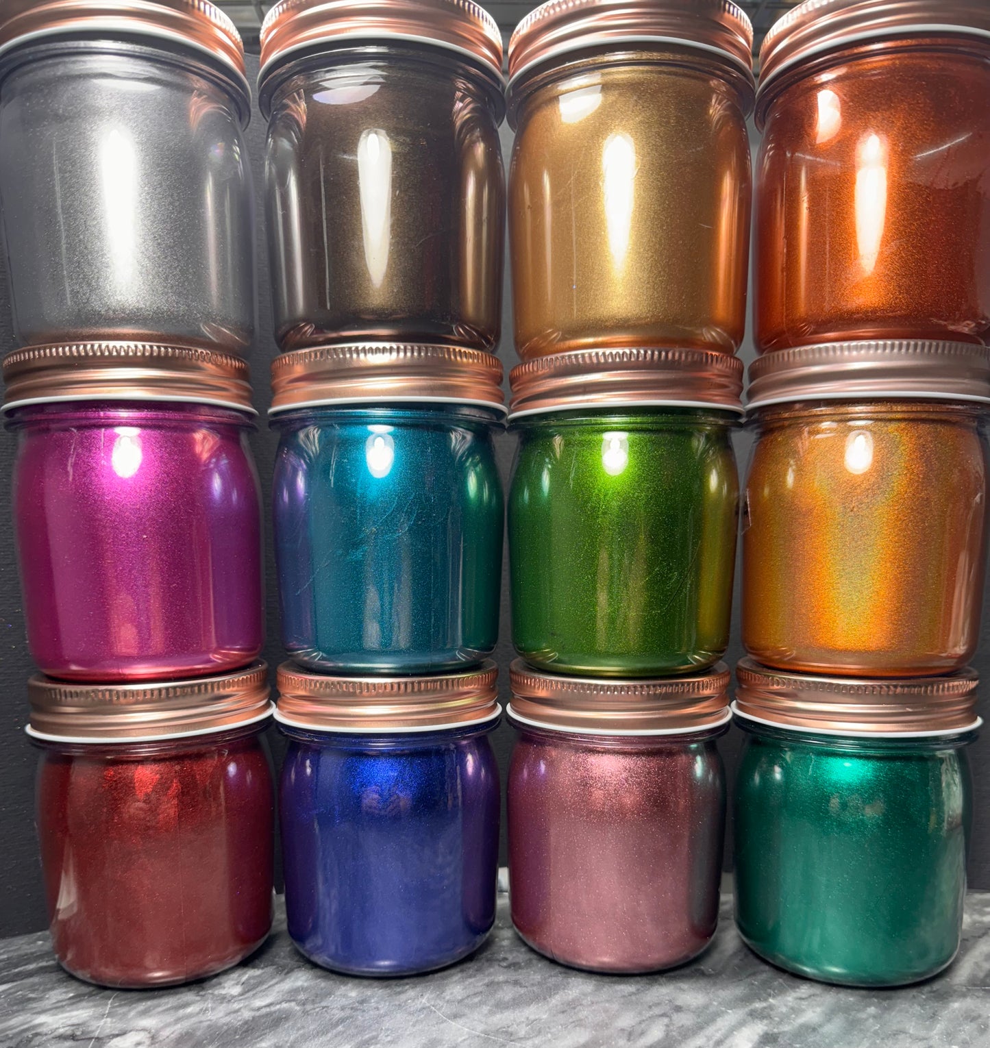 Wonderful Wizard of Oz PIGMENTS12 highly pigmented Mirror Chrome Cosmetic Grade use in Epoxy Resin Watercolors Nails Acrylic