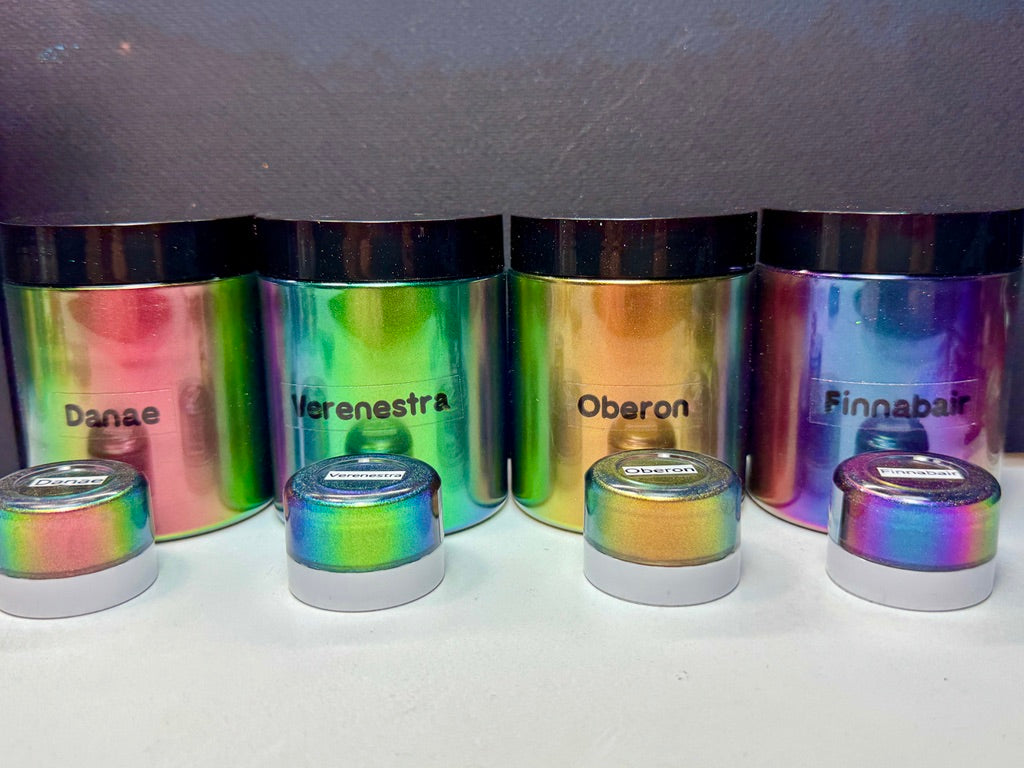 Fairy Ring Colorshift Holographic Acrylic Paint, 15 ML of High Flow Liquid Acrylic Paint Glaze