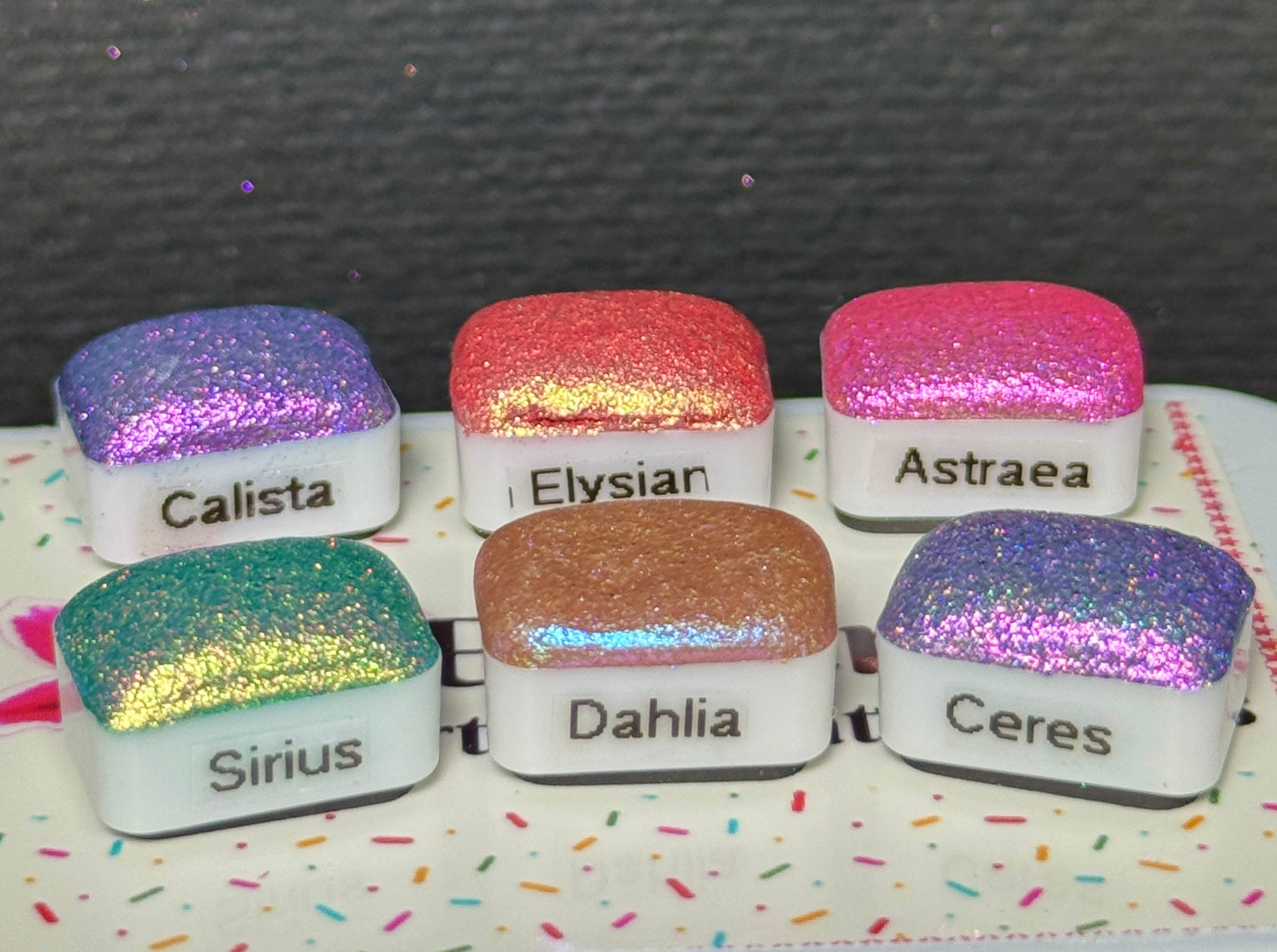 Ethereal Moonlight - Pastel Colorshift Watercolor Set of 6