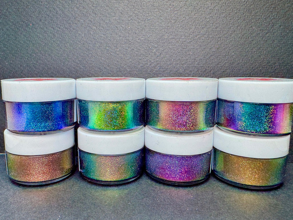 Fairy Ring Colorshift Holographic Acrylic Paint, 15 ML of High Flow Liquid Acrylic Paint Glaze