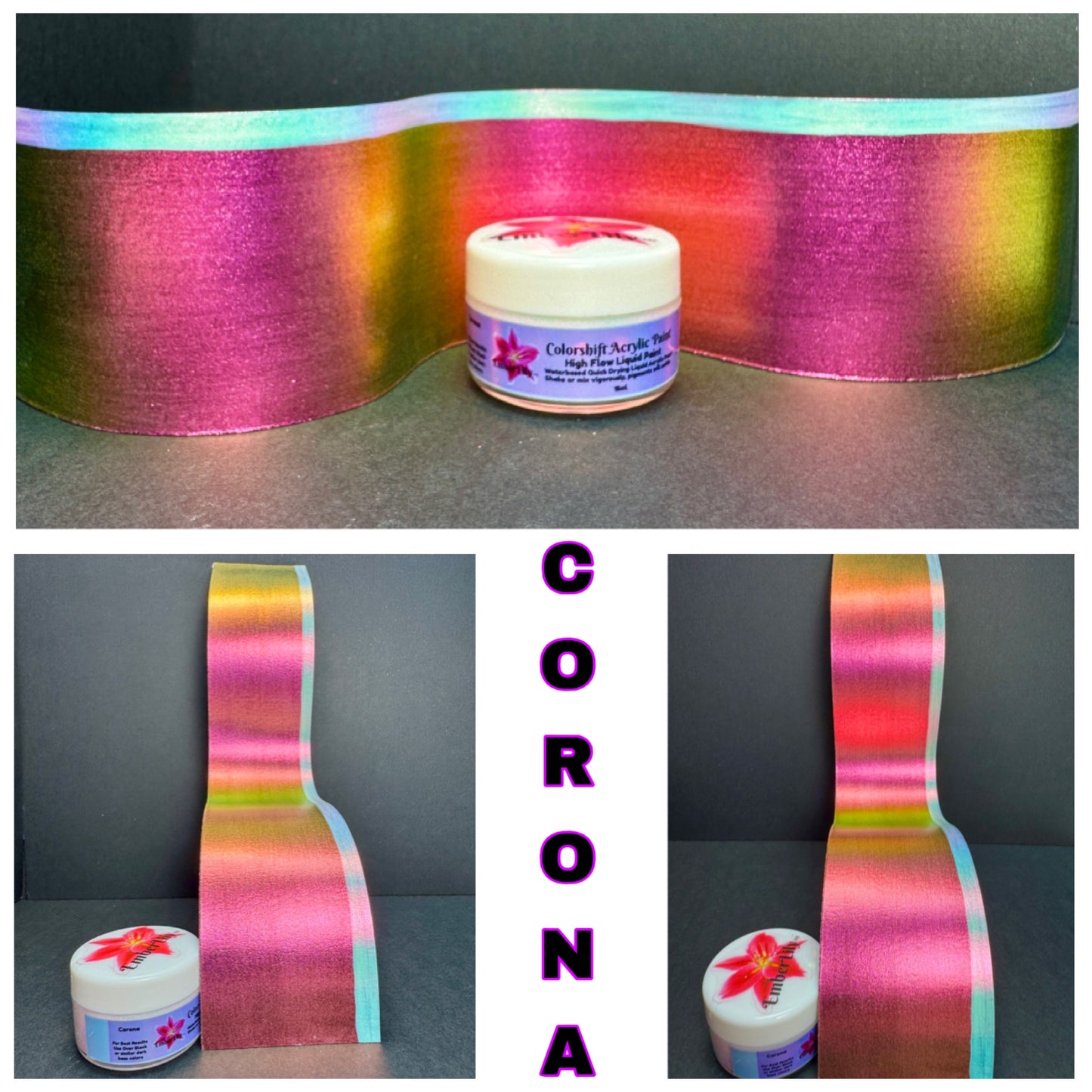 Opal Colorshift Acrylic Paint - High Flow Liquid Acrylics