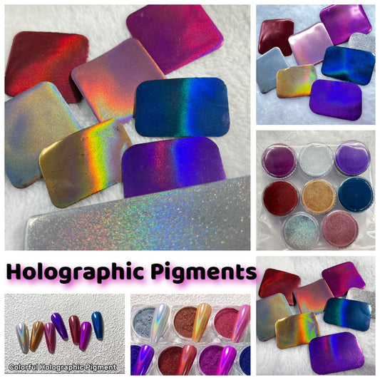 Holographic PIGMENTS Colorful Chrome Cosmetic Grade Pigment Powders