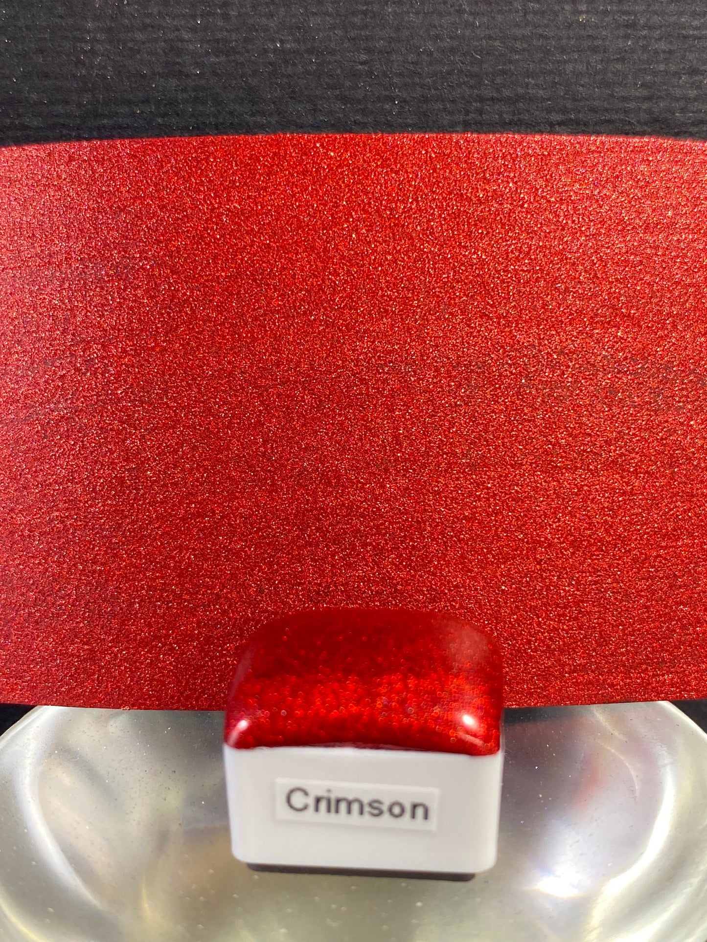 Crimson Red Holographic Colorshifting chrome watercolor paint chrome Red holographic paint explosion of color